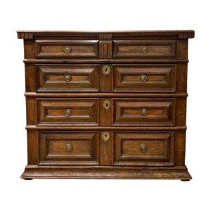 17th Century Oak and Walnut Chest