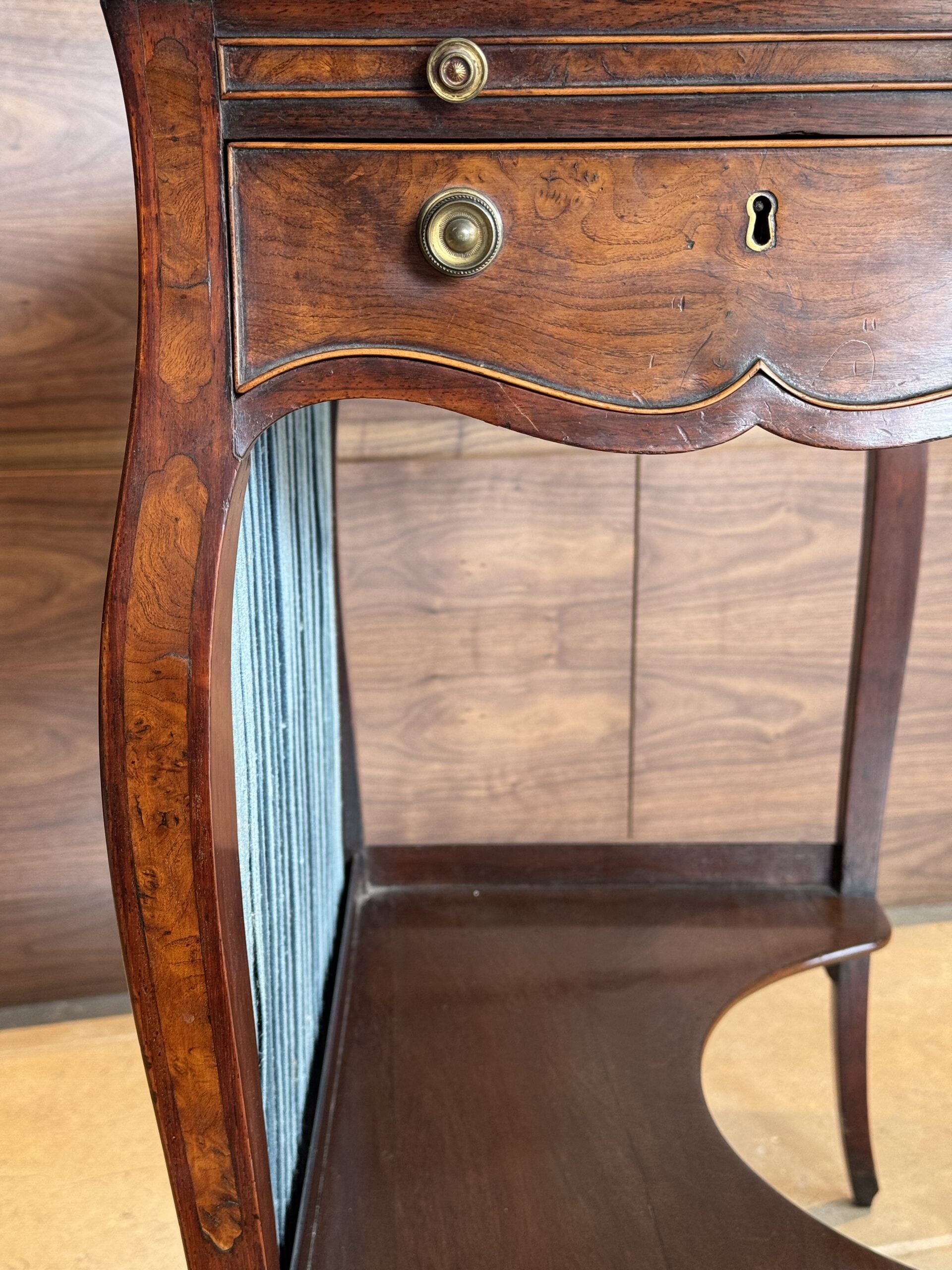 IMG_2888 George III Serpentine Inlaid Writing Dressing Table Handle