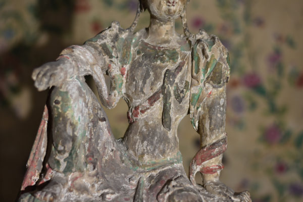 Chinese Guan Yin Figure Early Ming Dynasty - Profile
