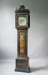 Ed Cockey Clock Case - Fine lacquered antique furniture
