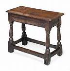 A simple 'joynt' stool from Ca. 1650.