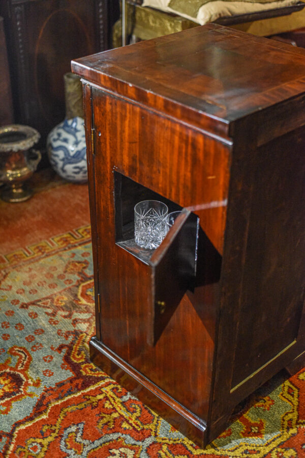 A Fine Pair Of George III Pedestal Cabinets In Mahogany Cupboard