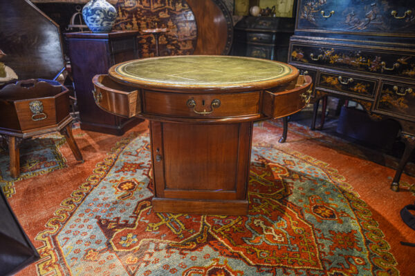 George III Mahogany Rent Table, In The Manner Of Gillows Full