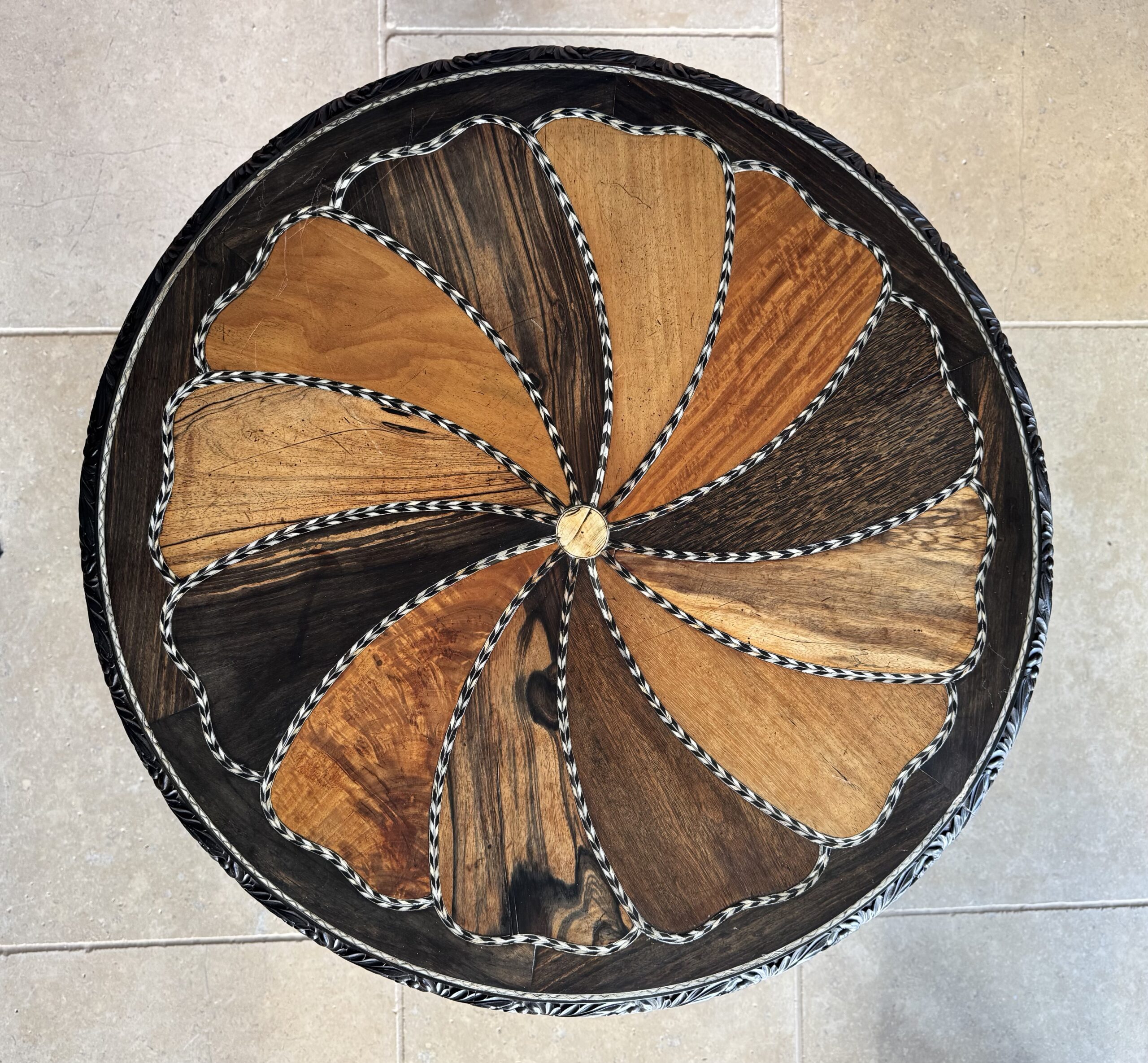 FullSizeRender Fine Ceylonese 19th-Century Specimen Wood Table Top