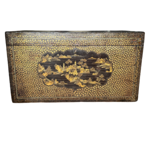 Fine Rare Early-19th Century Chinese Export Lacquer Coffer